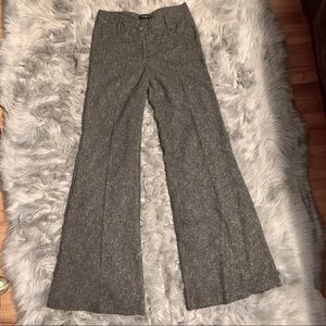 Super comfy gray wide leg trousers slacks pants